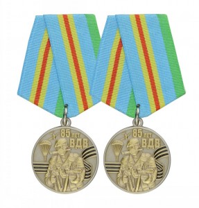 Custom Medallion Die Cast Metal Badge 3D War Medali Militer Sareng Penghargaan Medali Kahormatan Sareng Pita Medali Lencana