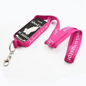 Blank Sublimation Custom Retractable Tool Necklace Lanyard Safety Office Cellphone Case Lanyard Mobile Phone Strap