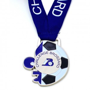 Artigifts High Quality Professional Customized Metal Marathon Sports Award Medallion Soccer Trophy Gold Medal