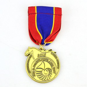 Héich Qualitéit New Hot Sale Benotzerdefinéiert Metal Sport Award 3D Bronze Metal Medaille