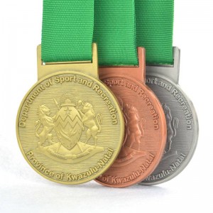 Спортски медал со производител на ленти во Кина Hollowout Едноставно прилагодено танцување Универзитетски медали и трофеи за танцување