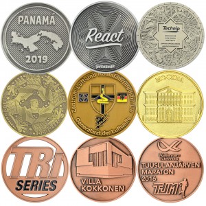 Wholesale Souvenir Metal Engravable Blank 3d Enamel Commemorative Custom Challenge Coin