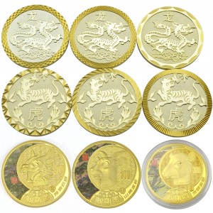 Free Design Stamping Dies 3d Zinc Alloy Challenge Coin Custom Engravable Metal Coins Double Commemorative Souvenir Coin