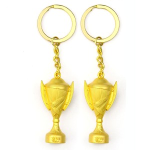 Подароци за промоција на луксузни бизниси Синџир со клучеви со двострани метални прилагодени лого привезоци