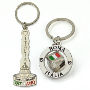Promotional Gift Set 2D 3D Hard Soft Enamel With Bottle Opener Souvenir Countries Flags Keychains Custom Logo Metal Keychain
