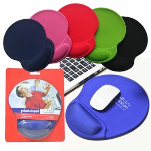 Custom 3D Printed Gel Mouse Pads with Wrist Rest Support Promotional Wholesale OEM Blank Sublimation