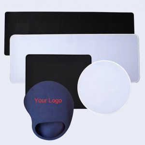 Custom 3D Printed Gel Mouse Pads with Wrist Rest Support Promotional Wholesale OEM Blank Sublimation