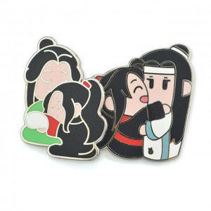 Artigifts Manufacture No Moq New Style Metal Crafts Custom Cute Anime Lapel Pin Badges Cartoon Characters Hard Enamel Pin