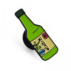 Brez minimalne kovinske skodelice z reverjem Logotip po meri Nov dizajn Mehki trdi emajl Čaj Mleko Pivo Kava Pin