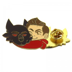 Custom Hard Enamel Pin, Metal Cute Cartoon Lapel Pin Badge Kawaii Anime Lapel Pin Gift, Enamel Pin Dropshipping