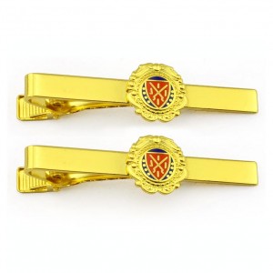 Artigifts Crafts Manufacturers ambongadiny Manao ny tenanao mora vidy Blank Mens Gold Tie Clips Parts Custom Metal Tie Clip misy Logo