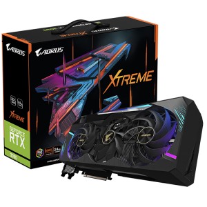 ยี่ห้อใหม่ GIGABYTE AORUS GeForce RTX 3090 XTREME 24G GDDR6X 384Bit PCI-E4.0 E-Sports เกมกราฟิกการ์ด RTX3090 การ์ด