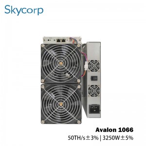 Avalon A1066 جهاز تعدين البيتكوين 50TH 3250W