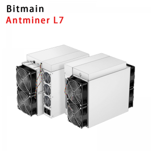 Nova chegada Doge Mining Bitmain Antminer L7 9.16Gh 3425W LTC Miner com fonte de alimentação