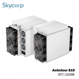 Competitive Price for China Bitmain New Used Miner S19 95t S19jpro 100t 104t S19PRO 110t Asic Miner