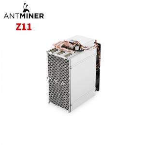 အသုံးပြုထားသော Bitmain antminer z11 135ksol Equihash algorithm 1418W zcash asic miner