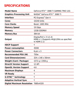 2022 ETH Miner Billige bulk grafikkort nvidia rtx 3090 gpu GAMING TRIO 24G på lager