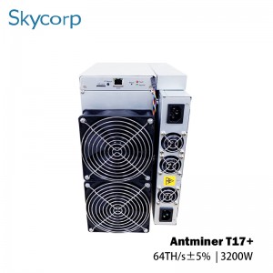 Bitmain Antminer T17+ 64T 3200W Bitcoin Miner