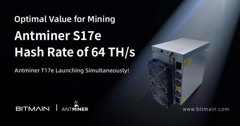 Bitmain breidt de veelgevraagde Antminer 17-serie uit met twee nieuwe miners;onthult specificaties en verkooptijden