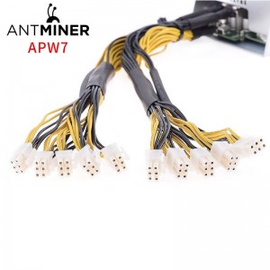 Alimentation d'origine 1800w APW7 bitmain pour machine minière asic Antminer
