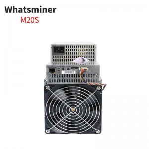 62Th MicroBt Whatsminer M20S ເຄື່ອງຂຸດຄົ້ນບໍ່ແຮ່ asics ມືສອງ