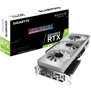 Gigabyte Geforce RTX3090 Vision White kwihoseyile stock 3090 ikhadi lemizobo ixabiso elihle VGA Cards non-LHR