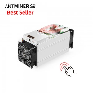 Second hand bitcoin miner 14Th 1372W Bitmain Antminer S9 for crypto mining
