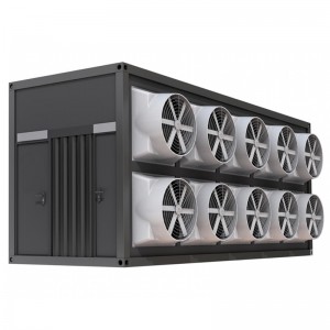 Beweglicher 40HQ Miner Container Miner BitBox für ASIC Antminer BTC Bitcoin-Mining-Maschine