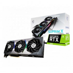 MSI GeForce RTX 3080 SUPRIM X 10G Karatra sary Nvidia tsy misy lhr