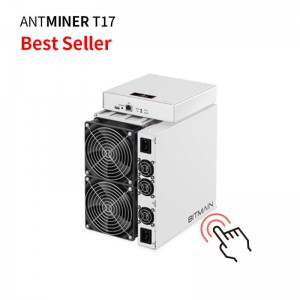 Manufactur standard best quality bitcoin cloud mining hardware antminer T17 40T new original product for Asic Miner wholesale