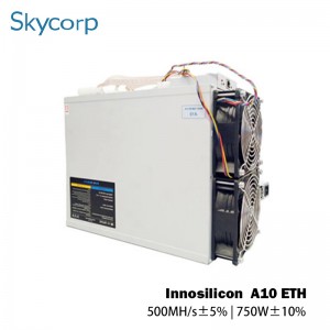 Asic Innosilicon A10 ETHmaster 500Mhs 485Mhs барои истихроҷи asic ethereum