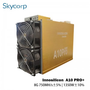 Innosilicon A10 Pro+ 750MH 1350W ETH Miner