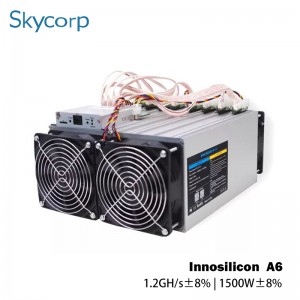 1.23Ghs 1500W asic scrypt miner Innosilicon A6 LTCmaster Crypto Mining Taputapu