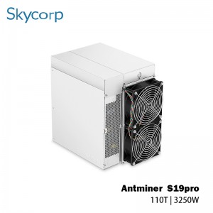 “Bitmain Antminer S19 Pro 110T 3250W Bitcoin Miner”
