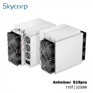 အရောင်းရဆုံး Antminer S19 PRO 110TH/s Miner Bitmain Asic Miner BTC Mining Machine Bitcoin Miner