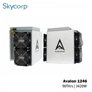 Brand New Avalon Miner Crypto Miner A1246 90t 1246 85t
