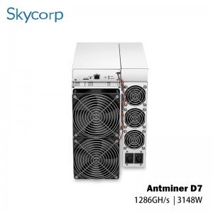Discount Price China Bitmain Antminer D7 1286gh/S 3148W Dash Miner From Bitmain Mining X11 Algorithm