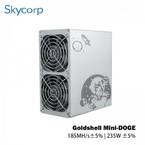 2021 Brand New Goldshell Mini DOGE 185M 235W LTC Doge Coin Miner
