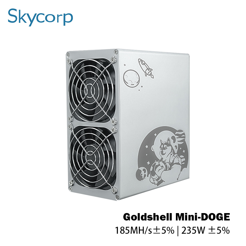 2021 Brand New Goldshell Mini DOGE 185M 235W LTC Doge Coin Miner Featured Image