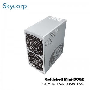 2021 Brand New Goldshell Mini DOGE 185M 235W LTC Doge Coin Miner