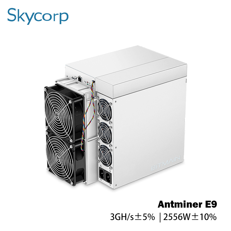 Bitmain Antminer E9 3GH 2556W ETH Miner Featured Image