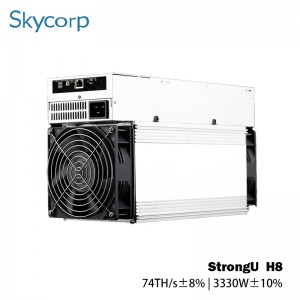 Mineur Bitcoin StrongU H8 74T 3330W