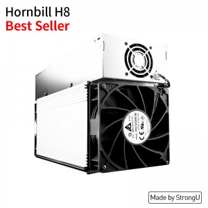 Low price for China Strongu H8 with Cool Black and White Colors Hornbill H8 3350W 74t Mining Machine Asic Miner Crypto Mining Machine