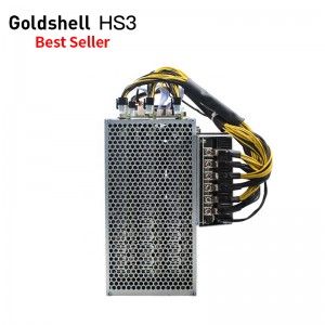 ກໍາໄລສູງ Goldshell HS3 Asic Miner ເຄື່ອງຂຸດຄົ້ນບໍ່ແຮ່ HS1 ທີ່ມີການສະຫນອງພະລັງງານ