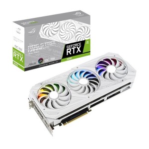 Garantia de qualidade Nvidia ROG RTX3090 O8G WHITE placa gráfica externa para computador desktop RTX3090