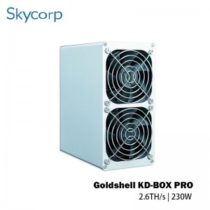 Goldshell KD-BOX Pro 2.6T 230W KDA كان ئىشچىسى