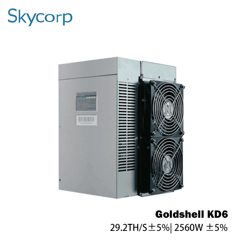 Goldshell KD6 29.2T 2630W KDA Miner Featured Image