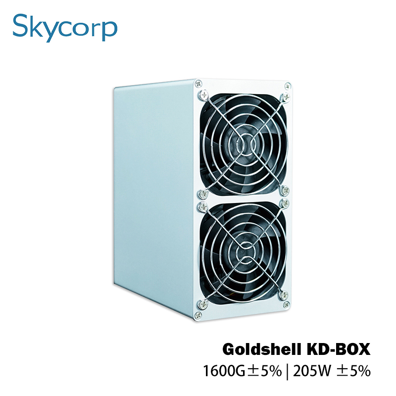 2021 Brand New Miner Goldshell KDA-BOX 205W 1600GH/S KDA Coin Miner Featured Image
