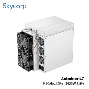 OEM China China Antminer L7 New Release 9500mh/S Scrypt Algorithm Bitmain 9.5gh Scrypt Algorithm Ltc Dogecoin