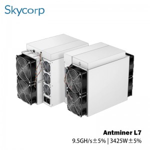 2019 wholesale price China Brand New Antminer Asic Miner L7 9500mh 9160mh Dogecoin Litecoin Asic Mining Machine L7 9300mh 880mh